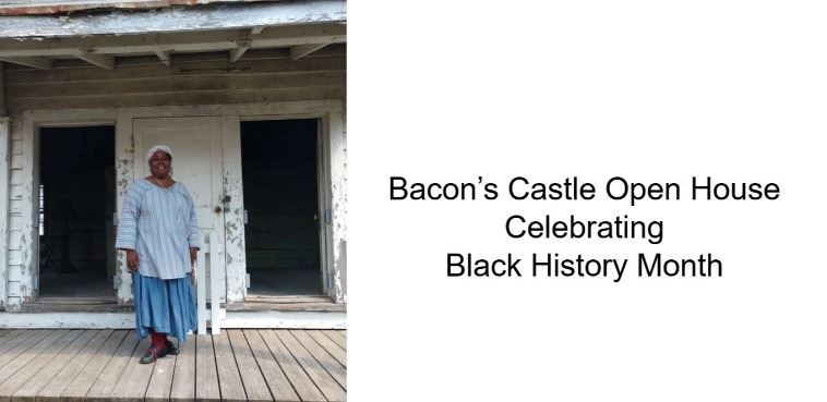 black history month at bacons castle